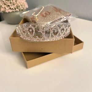 Womens 30TH Birthday Crown and Sash